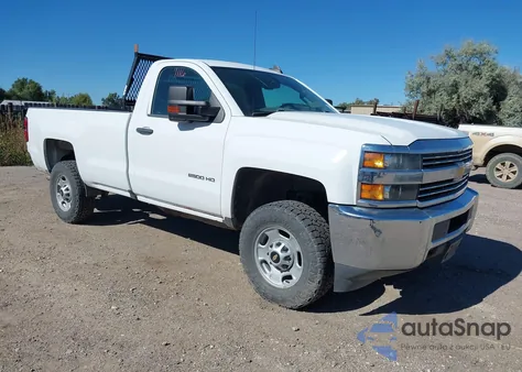 2017 Chevrolet Silverado 2500Hd Wt из США, поврежденный, VIN 1GC0KUEG7HZ217690